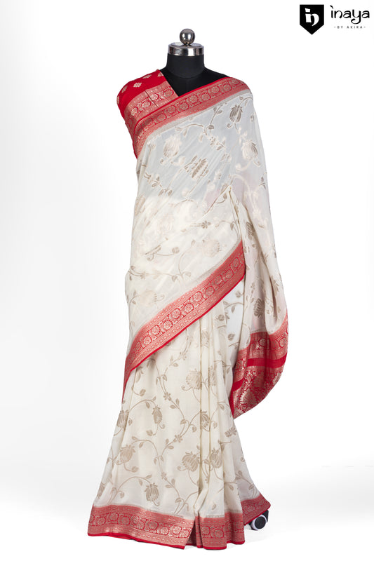 Regal Elegance Banarasi Georgette Silk Saree